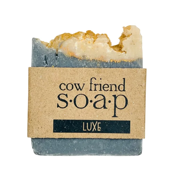 Cinnamon Cedarwood Luxe soap by Cow Friend Soap